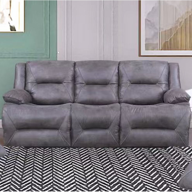 Hokku Designs Gaisa 87'' Upholstered Power Reclining Sofa | Wayfair