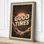 Good Times Retro - Wrapped Canvas-663837659-663837660