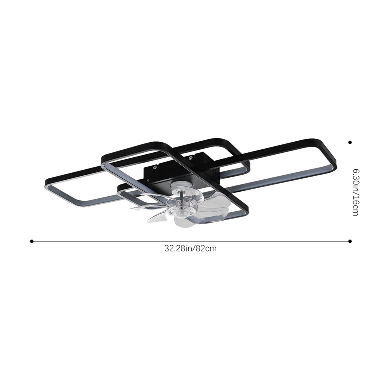 82cm Ceiling Fan with LED Lights