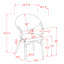 Ensemble de 2 chaises de patio Catania-135346610