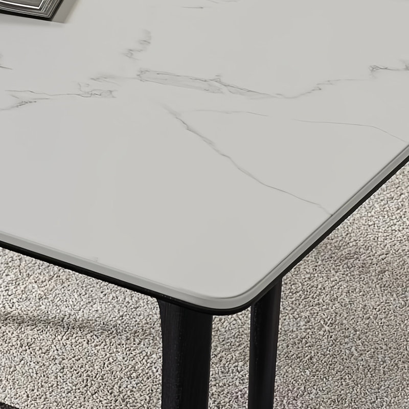 Quality simple dining table and chair, 29.5"H x 55.1"L x 31.4"W