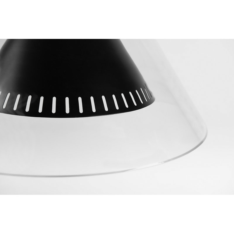 Luminaire suspendu conique unique à 1 lumière Breathe, L 14 po x H 25,5 po x P 14 po