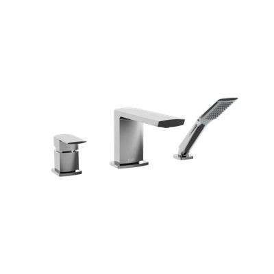 Grafik 1 Handle Deck Roman Tub Faucet with Diverter