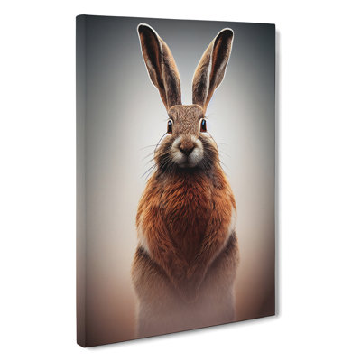 Marvellous Hare - Wrapped Canvas Print