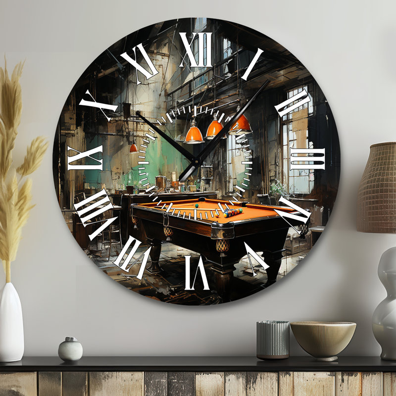 Horloge murale Billard, Grand