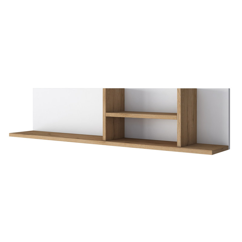 Locelso Floating Shelf, White