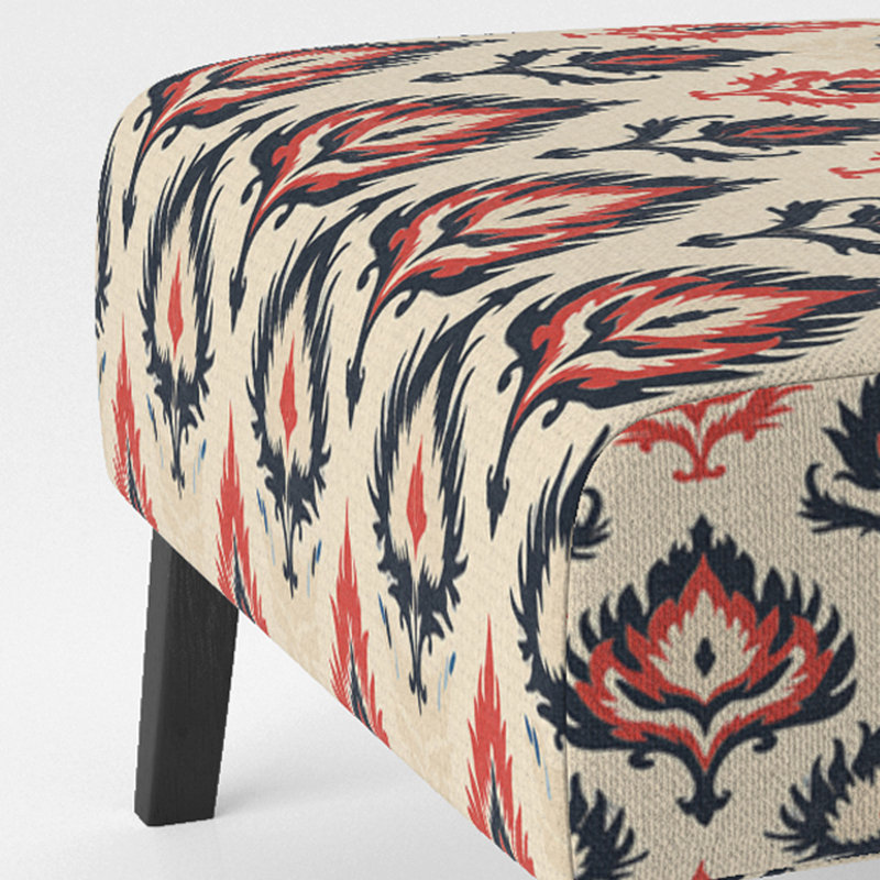 Fauteuil de chambre Red Ikat Nomadic Tribe Blend