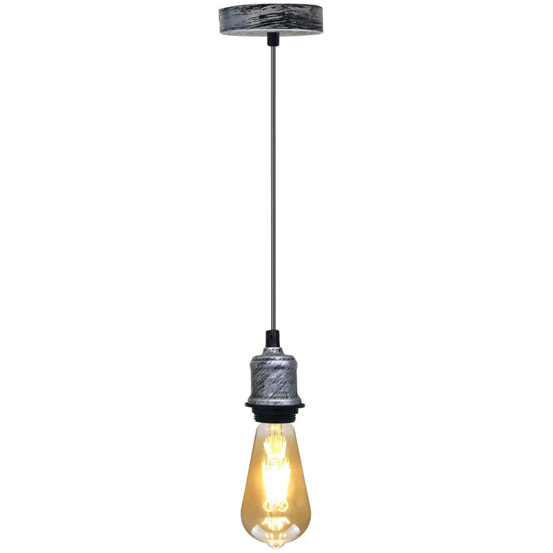 Kingsville 1 - Light Pendant, Brushed Silver