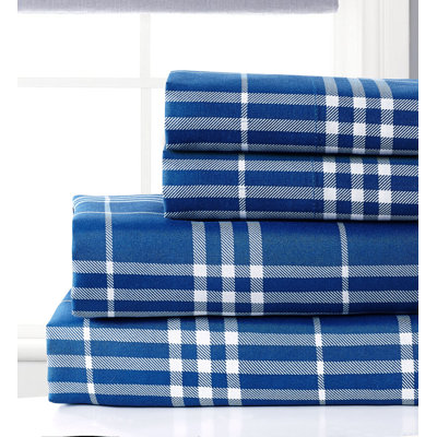 Giannini Microfiber Plaid Sheet Set