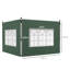 Outsunny Gazebo Side Panels with Window for 3x3(m) Pop Up Gazebo-1926262104