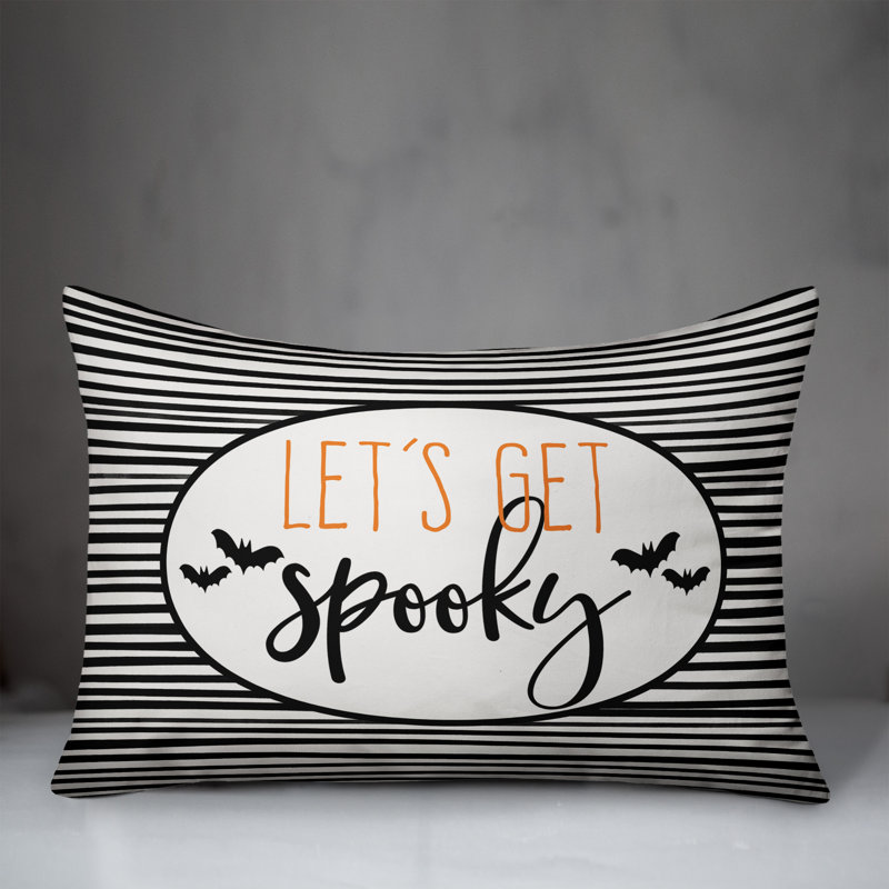  Coussin Lets Get Spooky
