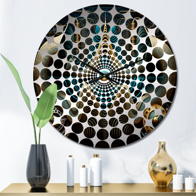 Acherby - Abstract Shapes Wall Clock