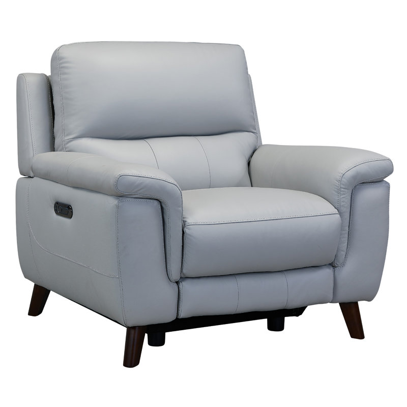Fauteuil en cuir Yosef