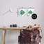 "Aquatic Striped Fish", art mural par Carol Robinson