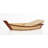 StowthWold 17" Natural and Brown Wood Sushi Boat Serving Tray