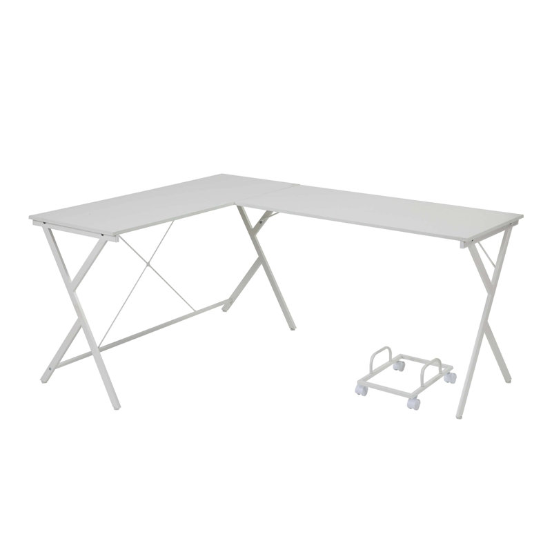 Bureau d'ordinateur Dazenus, Blanc