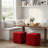 Peres Velvet Ottoman-566774553