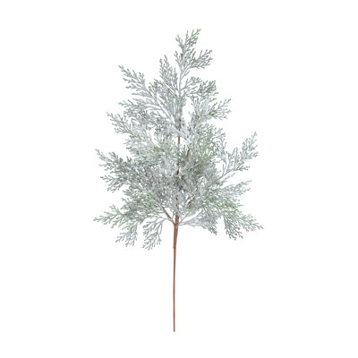 Branche fleurie pour pulvérisation de neige