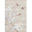 Tapis tissé à motif floral et motif floral moderne-504465068
