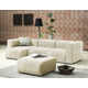 Winnie 4 - Piece Modular Upholstered Chaise L-Sectional