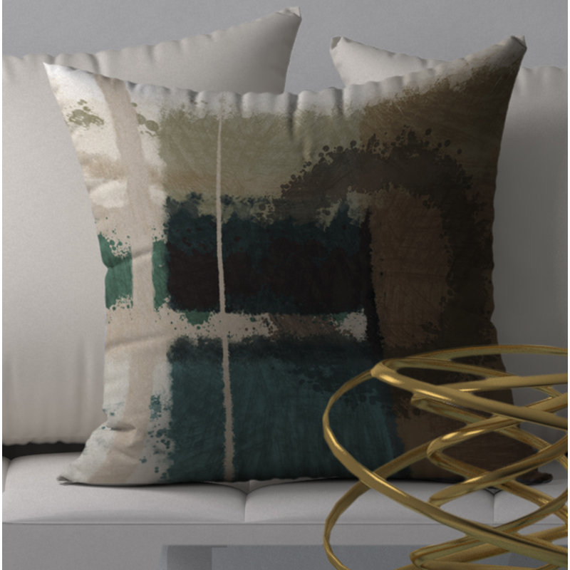 Profitez de la housse de coussin carrée et de l’insert, 18" x 18"
