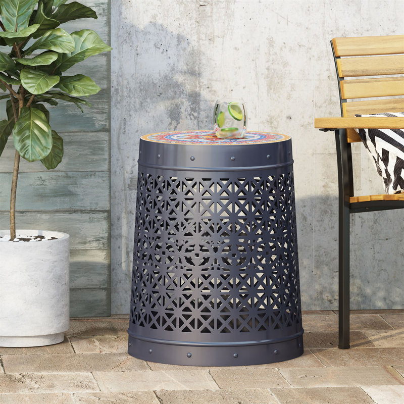 Table d'appoint Cranbrook (seulement la table incluse), Bleu très foncé