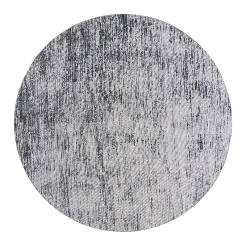 Monsour Chenille Indoor Rug, Round 7'7"