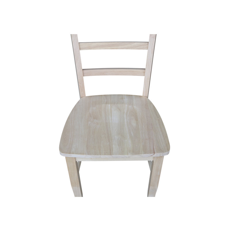 Klynn Solid Wood Dining Chair, Unfinished