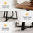31.5" Square Dining Table For 2-4