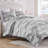 Greenland Home Fashions Dover 3-Piece Queen Size Harbor Gray Coverlet Set, 90x90 Inch-1356194673-1406988967