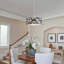 Luminaire suspendu noir 6 lumières