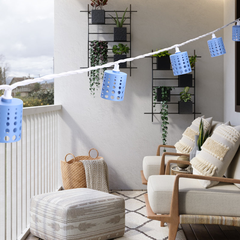 Outdoor 10 - Bulb 120'' Plug-in LED Novelty String Light