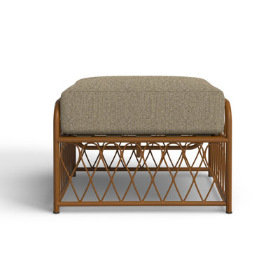 Repose-pieds d'extérieur avec coussin Cane
