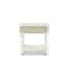 Solid Wood End Table with Storage