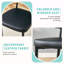 La chaise de salle à manger minimaliste et ergonomique, avec un dossier incurvé pour une conception confortable, libère une nouvelle position assise confortable et minimaliste. Un paquet de 4.-1550263808