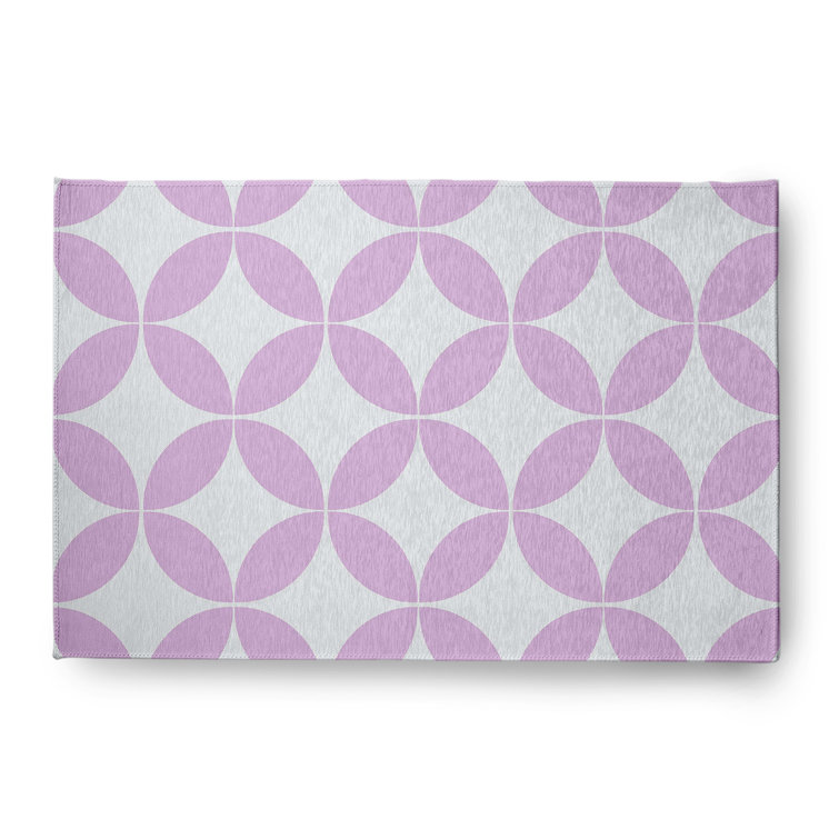 Chenille Geometric Indoor Rug