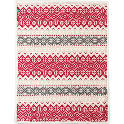 Throw  Sherpa Fleece Microfiber