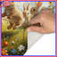 Tapis de bain Bunnies In Flower Meadow-1940300597