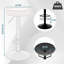 Biornulf Swivel Upholstered Adjustable Height Counter Stool with Metal Frame-1893392794