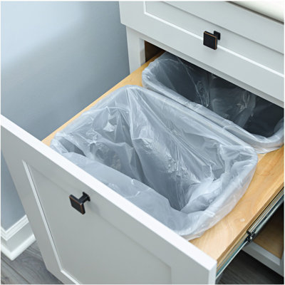 Sacs de recyclage à poubelle super hexènes, nombre de 100