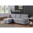 Upholstered Pull Out Sectional Sofa With Chaise