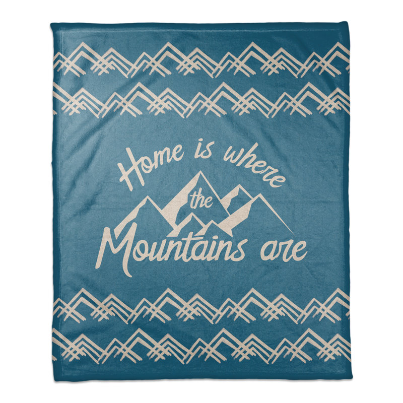  Jeté polaire Home Mountains