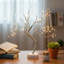 Décoration de table 20,8 po avec lumières et branches de table éclairées à DEL