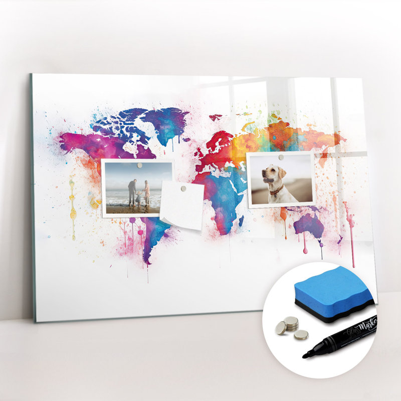 Magnetic Glass Dry Erase Board