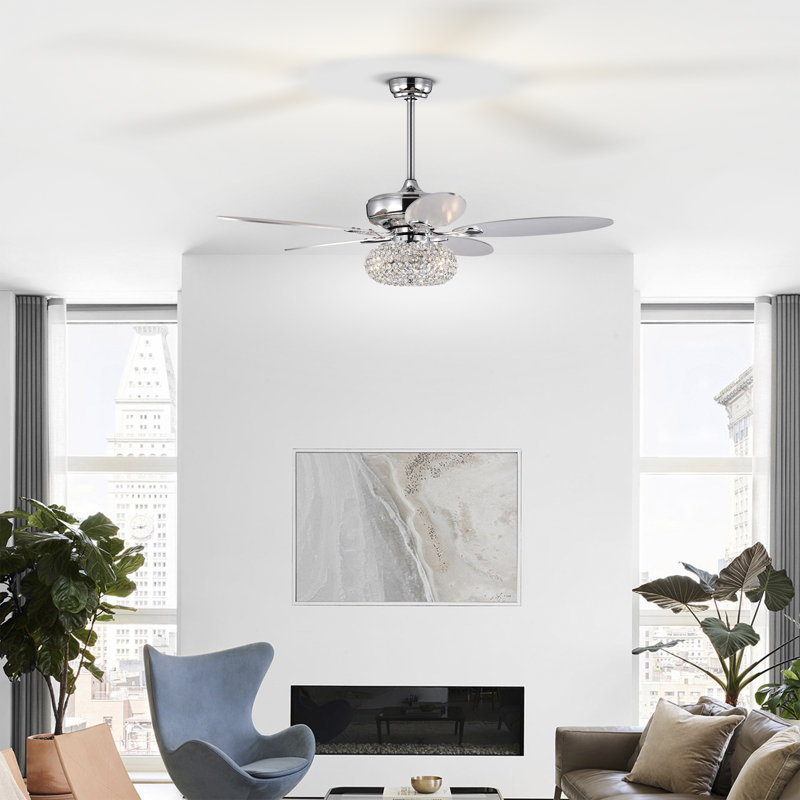 Dirtje 52'' Ceiling Fan with LED Lights