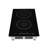 12-inch Dual-Burner Induction Cooktop, Built-in Electric Stove, 220V 3500W, Continuous Low-Power Heating, Kitchen Induction Burner with 9 Power Settings, Touchscreen Controls, Ceramic Glass Surface, and Safety Lock