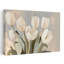 Tulipes, art mural contemporain abstrait-129140127