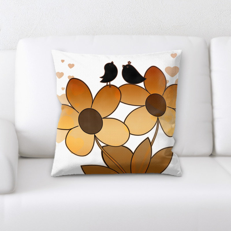 Housse de coussin et insert Bird Square