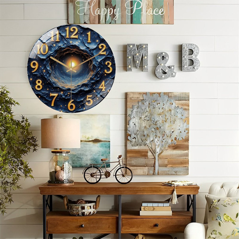 Horloge murale 12 po