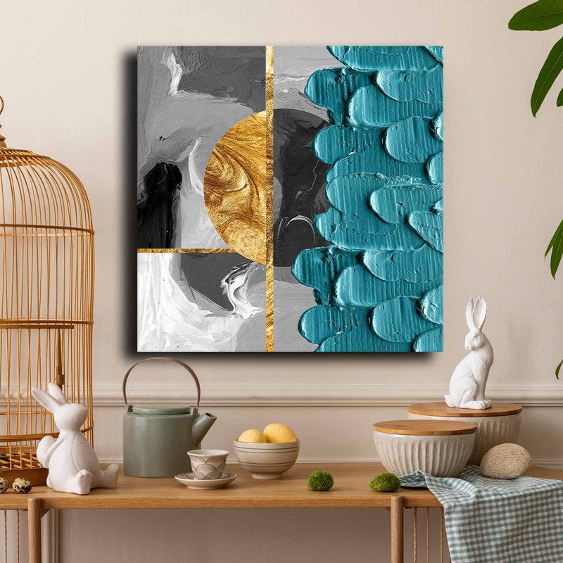 Peinture décorative sur toile